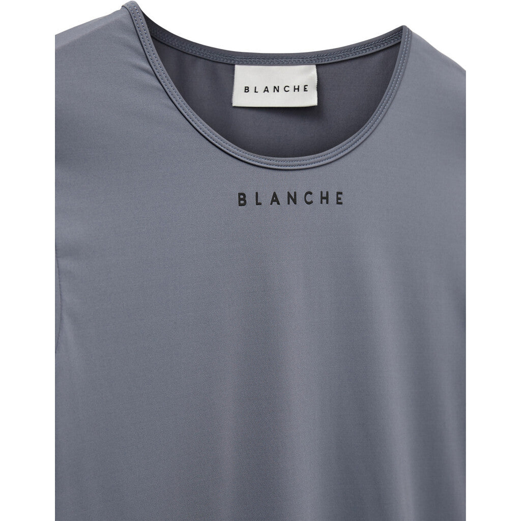 BLANCHE  Comfy-BL langærmet t-shirt - Grisaille