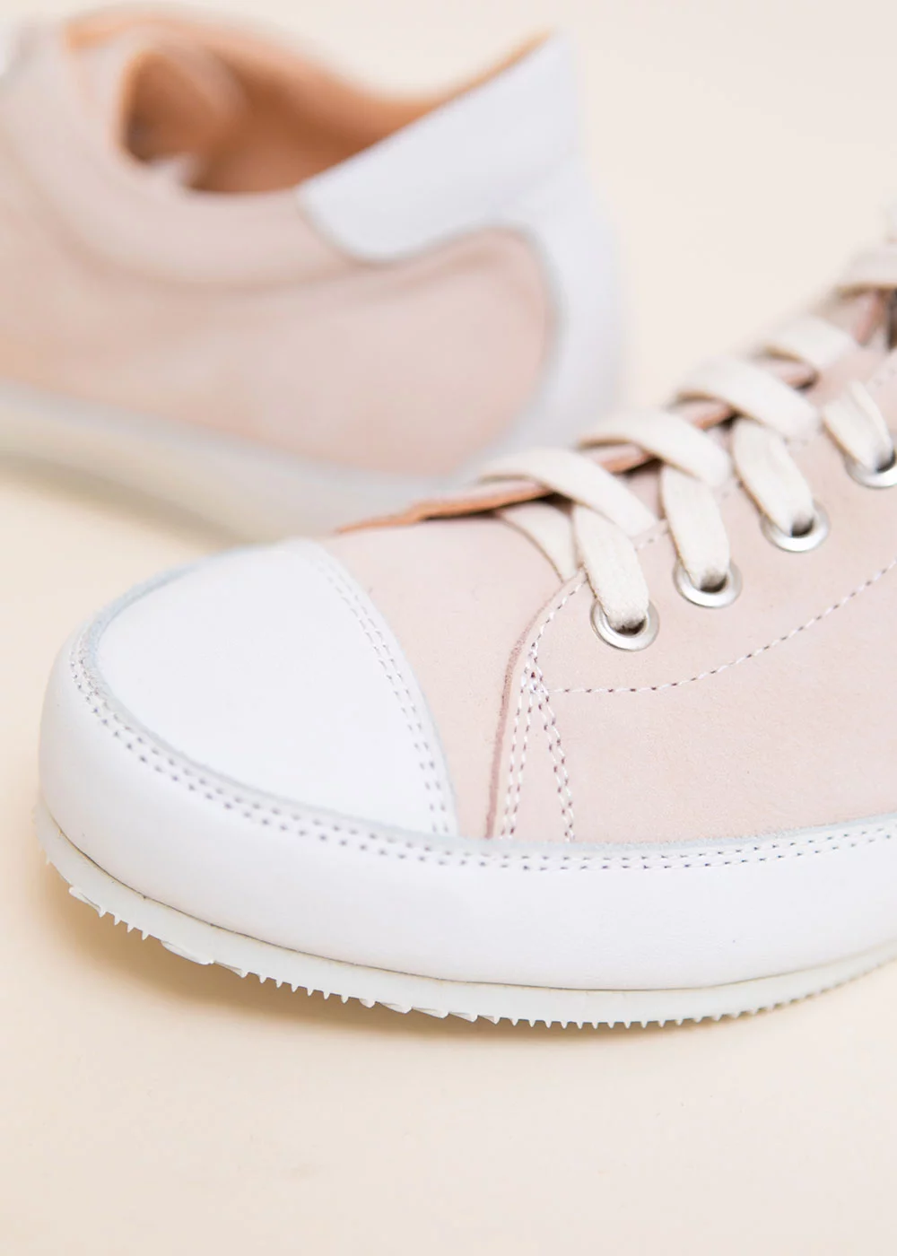 BASKET ROTONDA VELOURS ROSE PASTEL