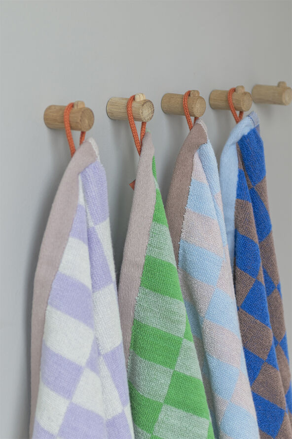 Mette Ditmer RETRO guest towel, 2-padk Cobalt