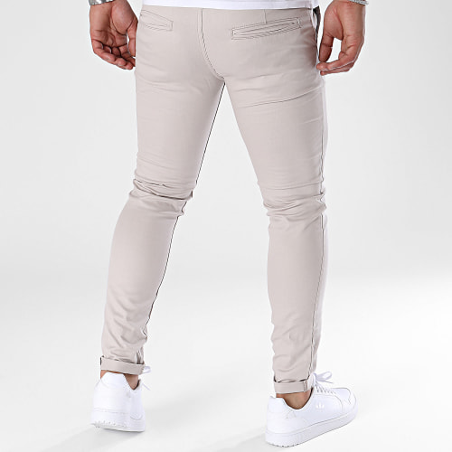 Pantalon Chino Beige Clair