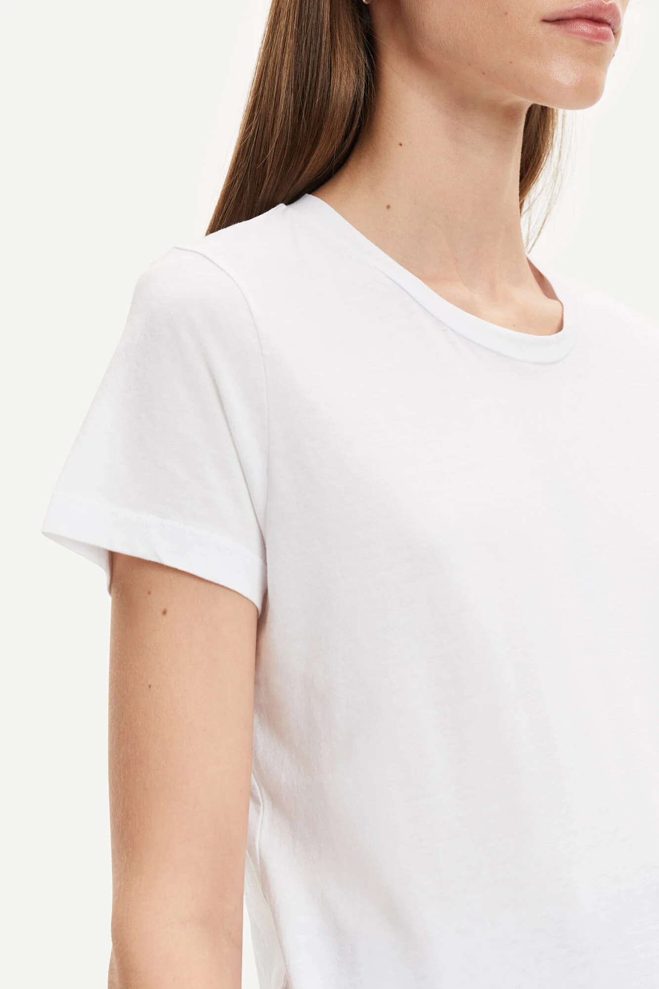 Samsøe Samsøe  Solly Solid t-shirt - hvid