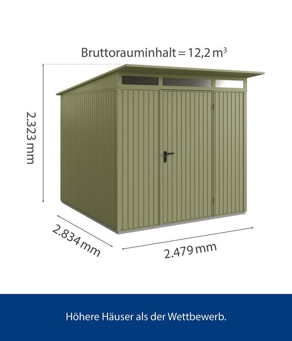 Hörmann Berry-Gerätehaus Classic-P Typ 2,