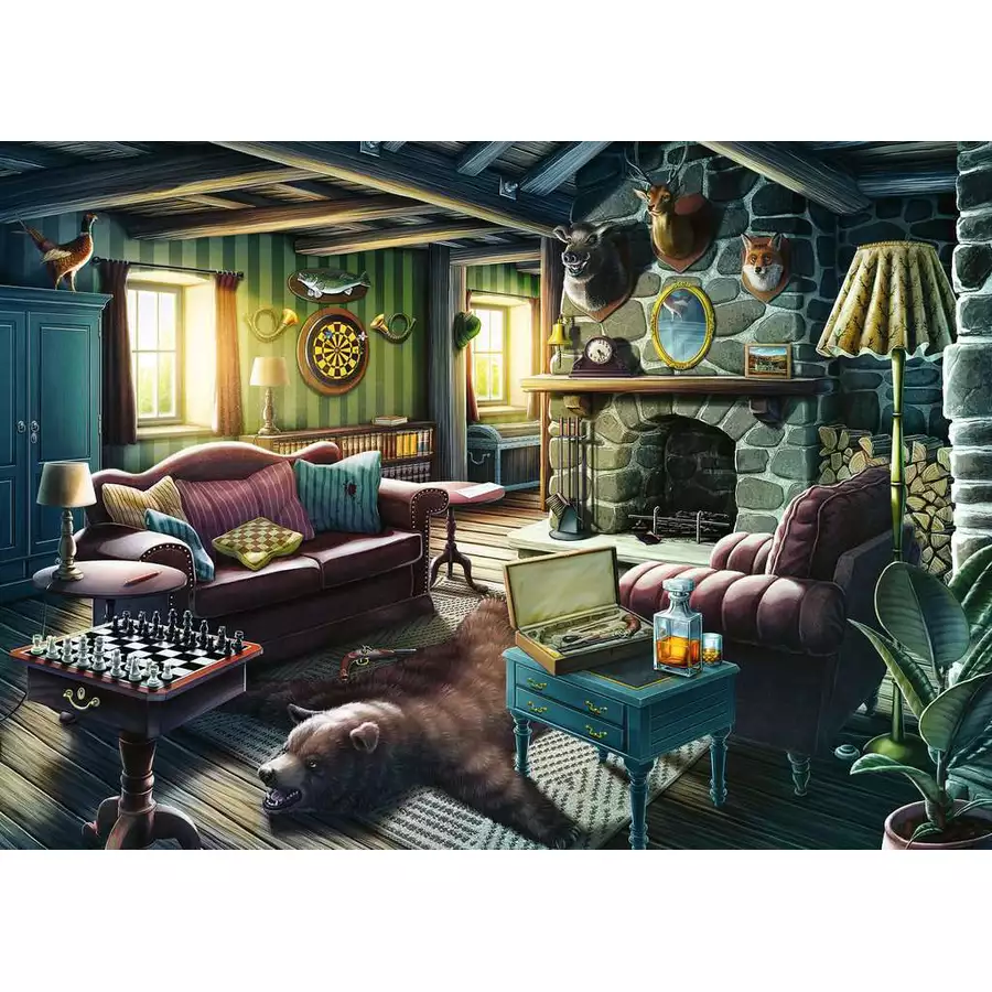 Ravensburger Puzzle X Crime: Der geschenkte Mord bunt