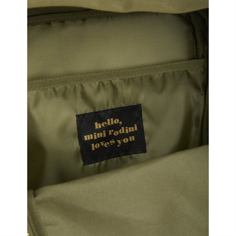 Penguin Emb Rygsæk Green - Mini Rodini