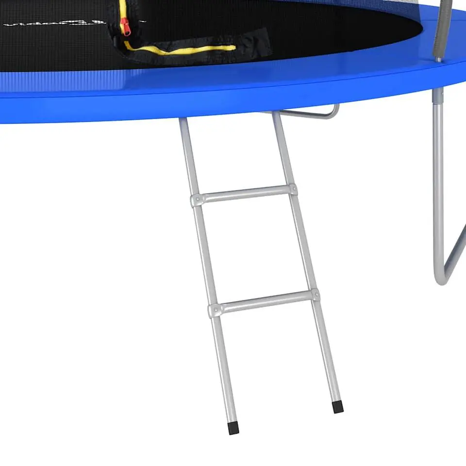 vidaXL - Trampolineset - Blauw - Ø 460 x 80 cm