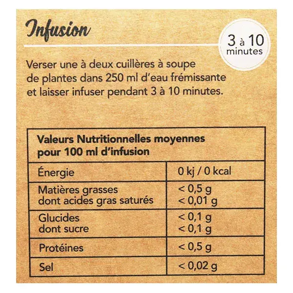 Chá de Tomilho Orgânico Nat & Form 100g