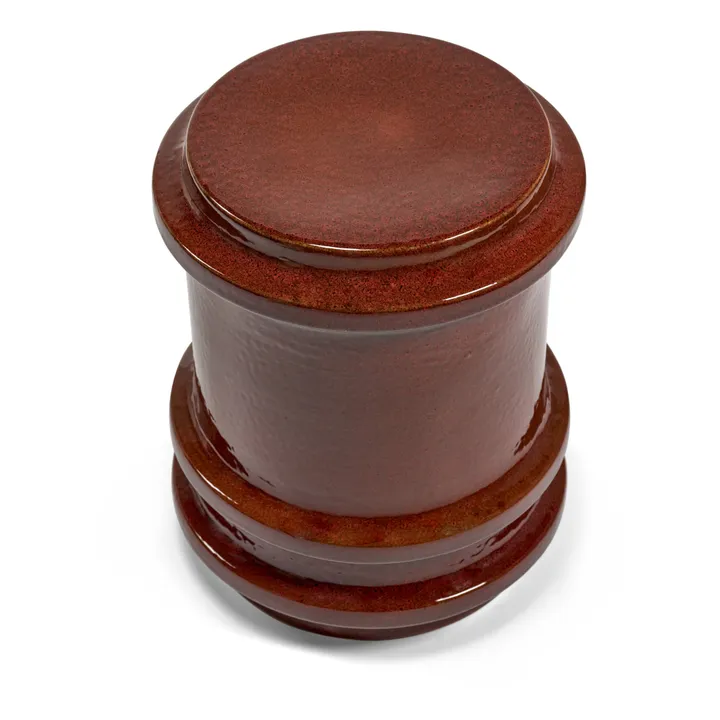 Serax Table d'appoint en grès Pawn, Marie Michielssen | Rouge