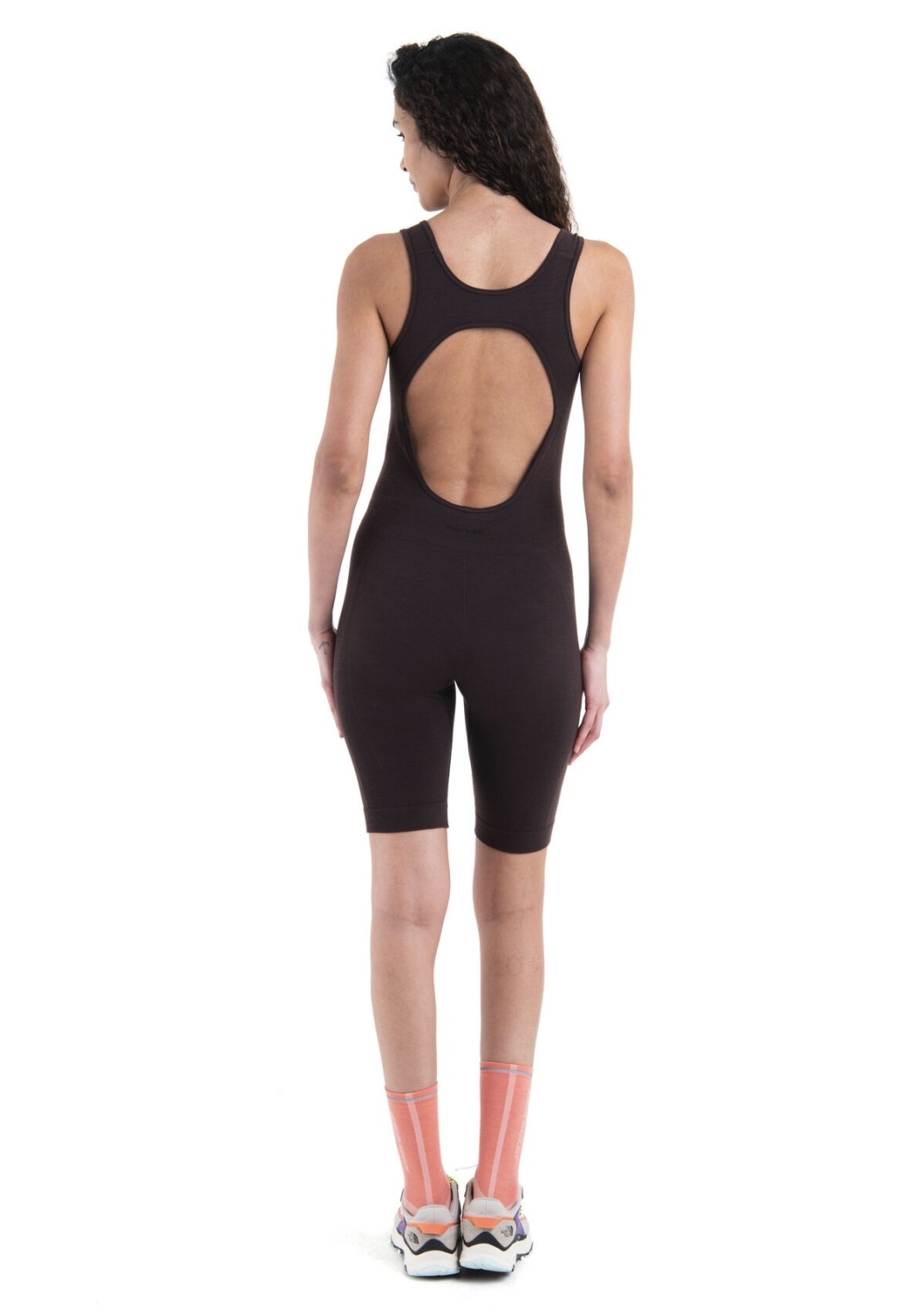 Icebreaker Jumpsuit Merino Seamless Active Jumpsuit Bittersweet