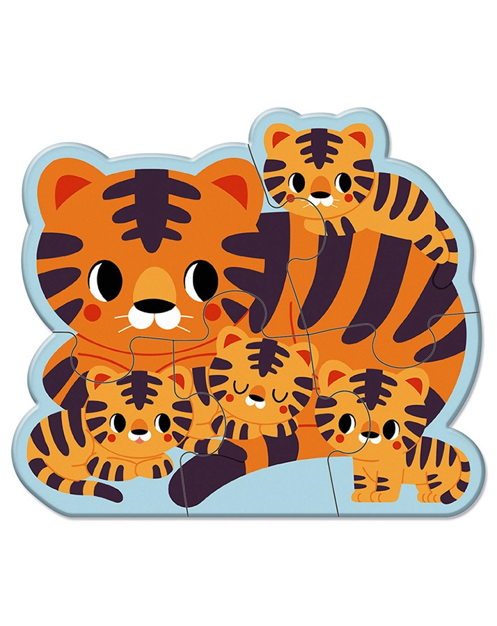 Janod-WWF® Puzzle TIERE 20-teilig aus Holz
