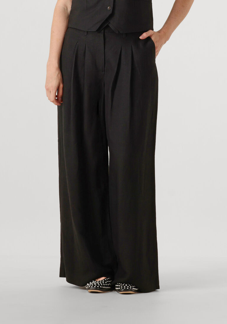 zwarte herskind broeken lotus pants