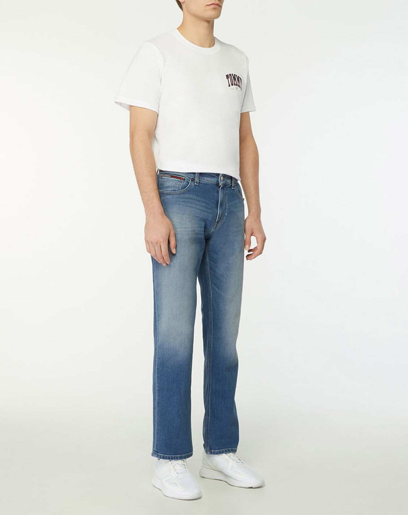 Tommy Jeans Jean droit Ryan Bf1132 bleu
