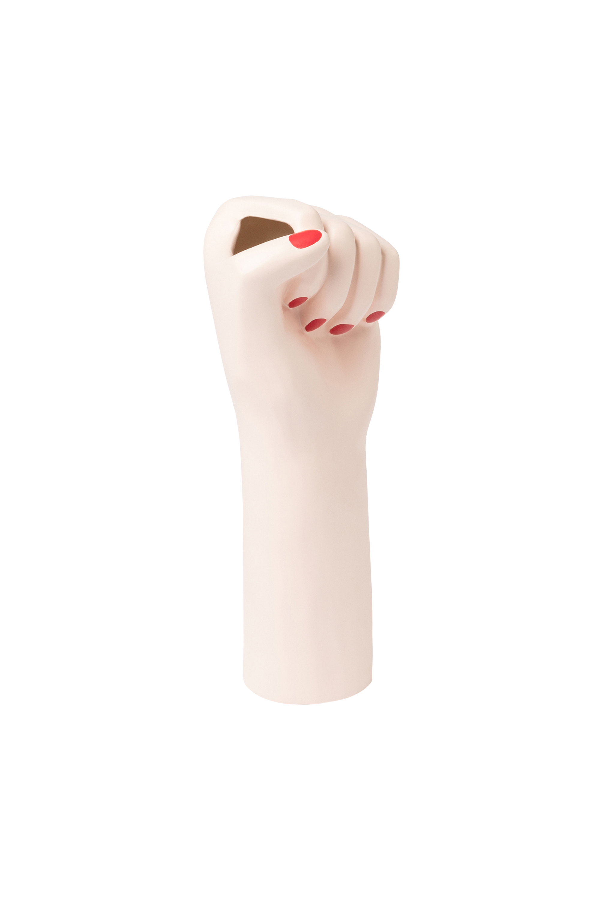 DOIY Vase Girl Power Blanc