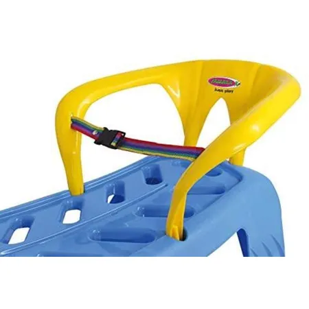 Jamara Snow Play Schlitten mit Lehne, blau, 90 cm