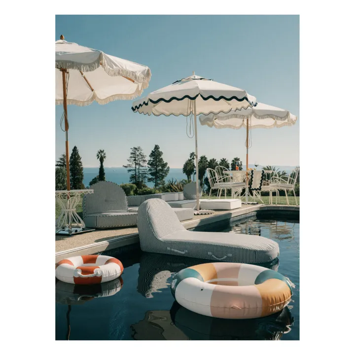 Business & Pleasure Co. Matelas de piscine flottant | Bleu marine