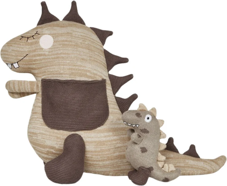 OYOY MINI Dina & Bobo Dinosaur Beige