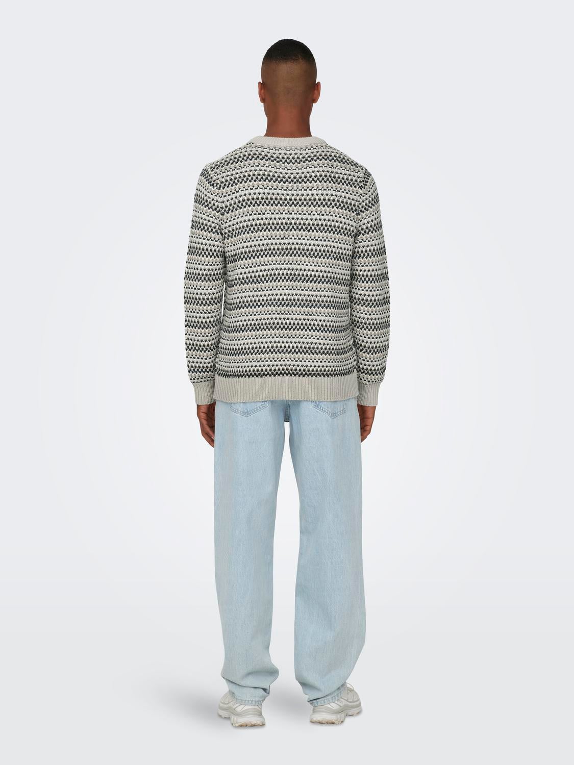 ONSMUSA Pullover Silver Lining