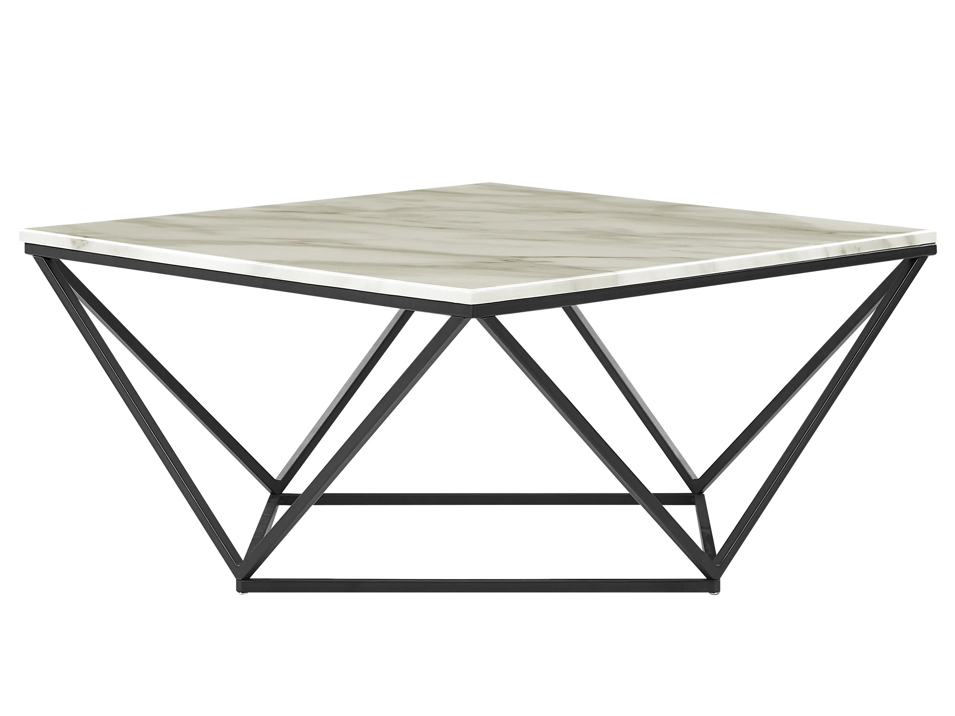 Salontafel MALIBU Wit marmer