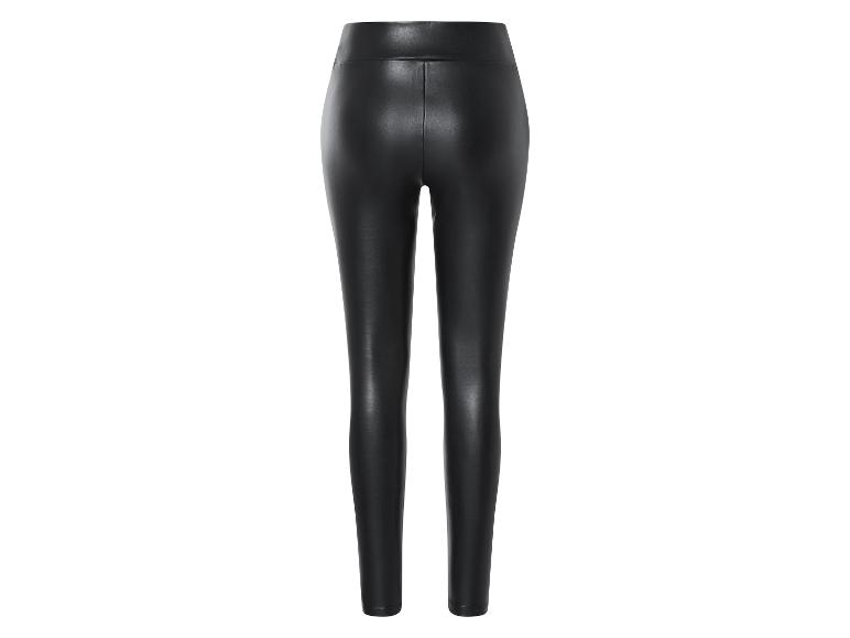 Dames legging in lederlook