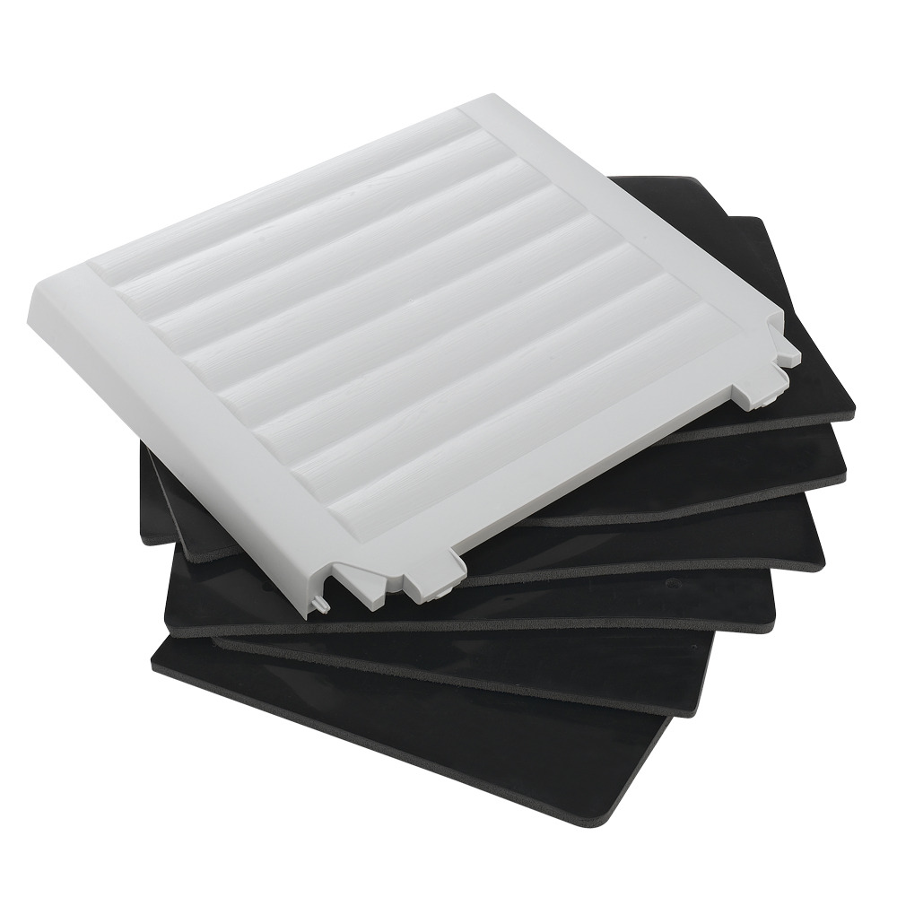 Ferplast kit de 6 panneaux isolants pour niches pour chiens dogvilla 110, kit d'isolation pour niches chiens, panneaux isolants