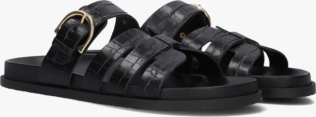 zwarte notre-v slippers 227105