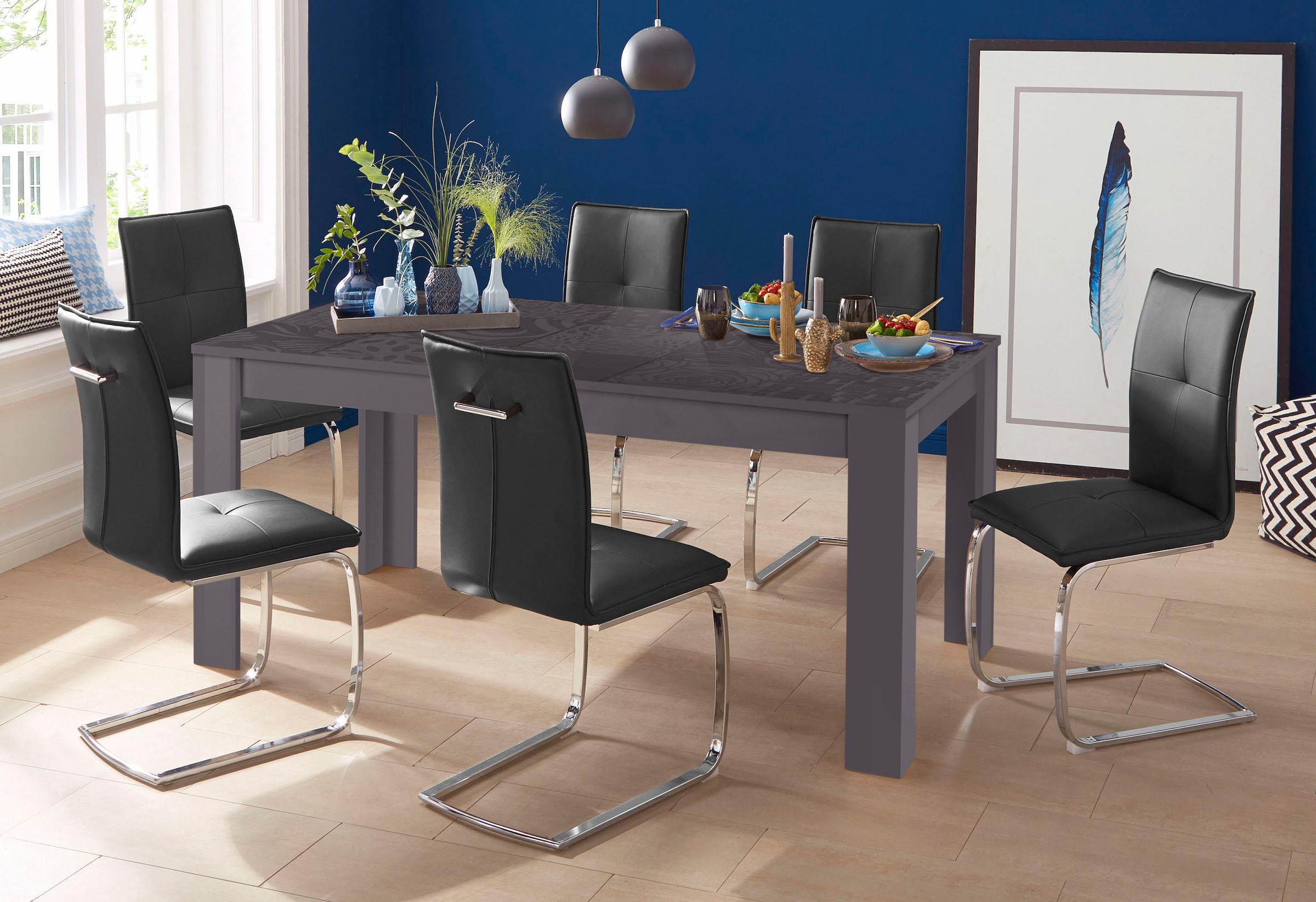 INOSIGN Esstisch »Miro« Breite 180 cm mit oder ohne Ansteckplatten