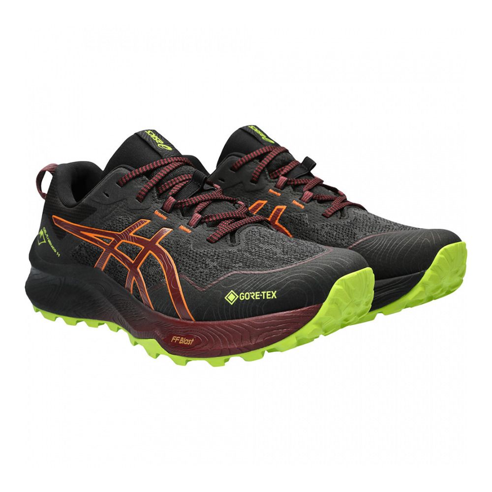 Asics GEL-TRABUCO 11 GTX - Chaussures trail Homme black/antique red