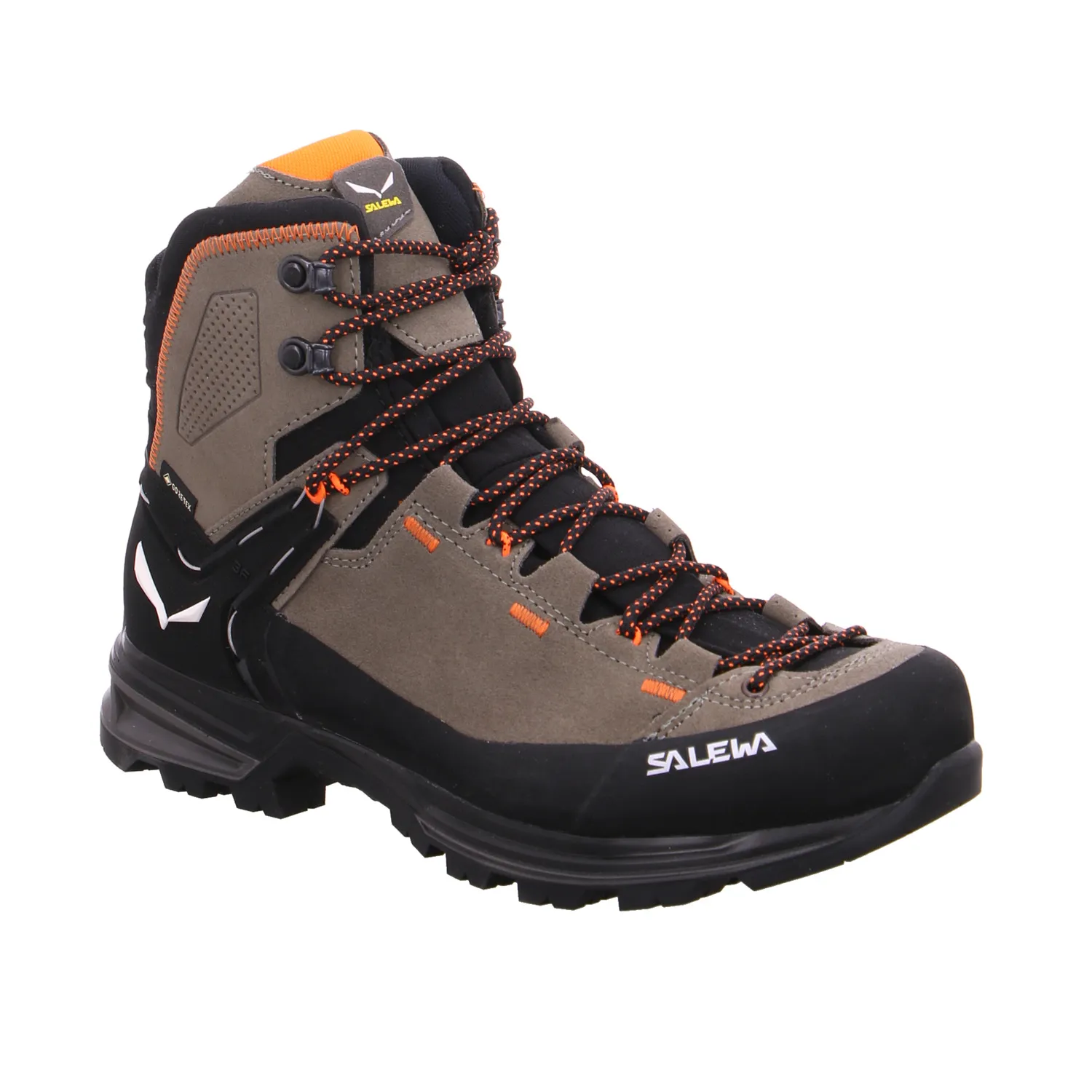 SALEWA Trekkingschuhe Braun Leder