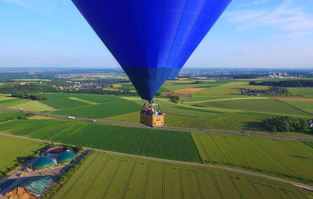 Ballonfahrt über Aichach als Geschenkidee