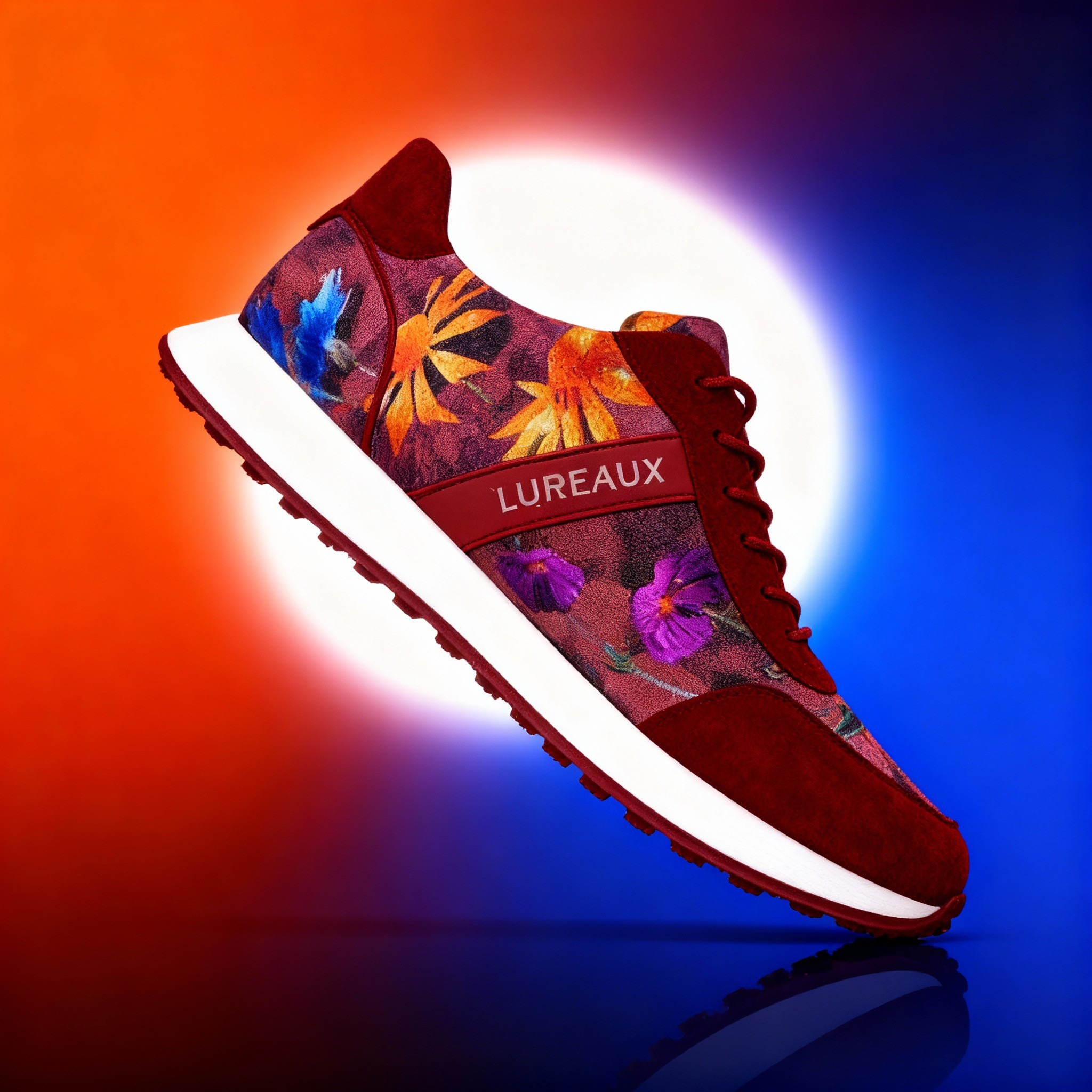 Rosso Velour Flora Runner