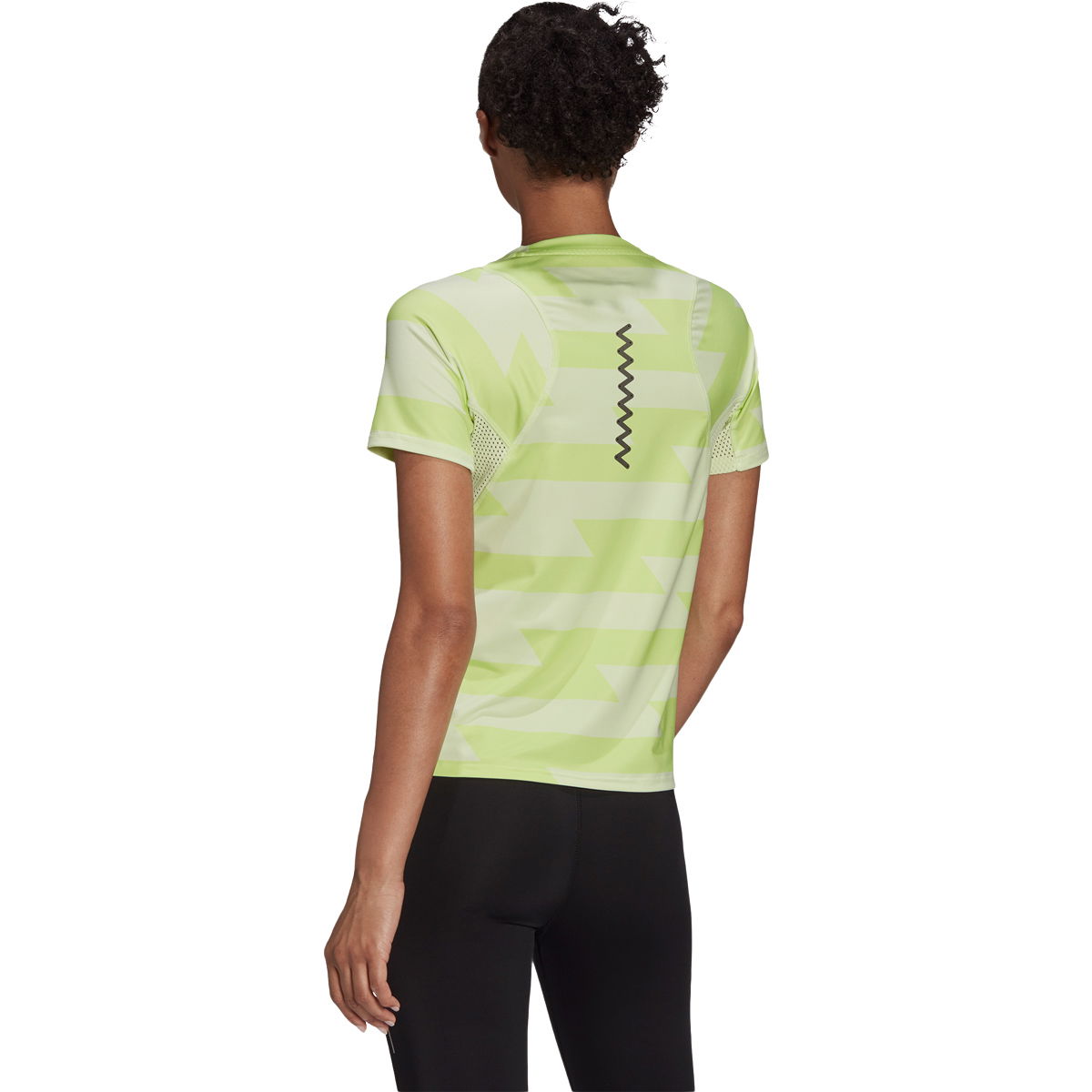 adidas Run Fast AOP Løbe T-shirt Dame