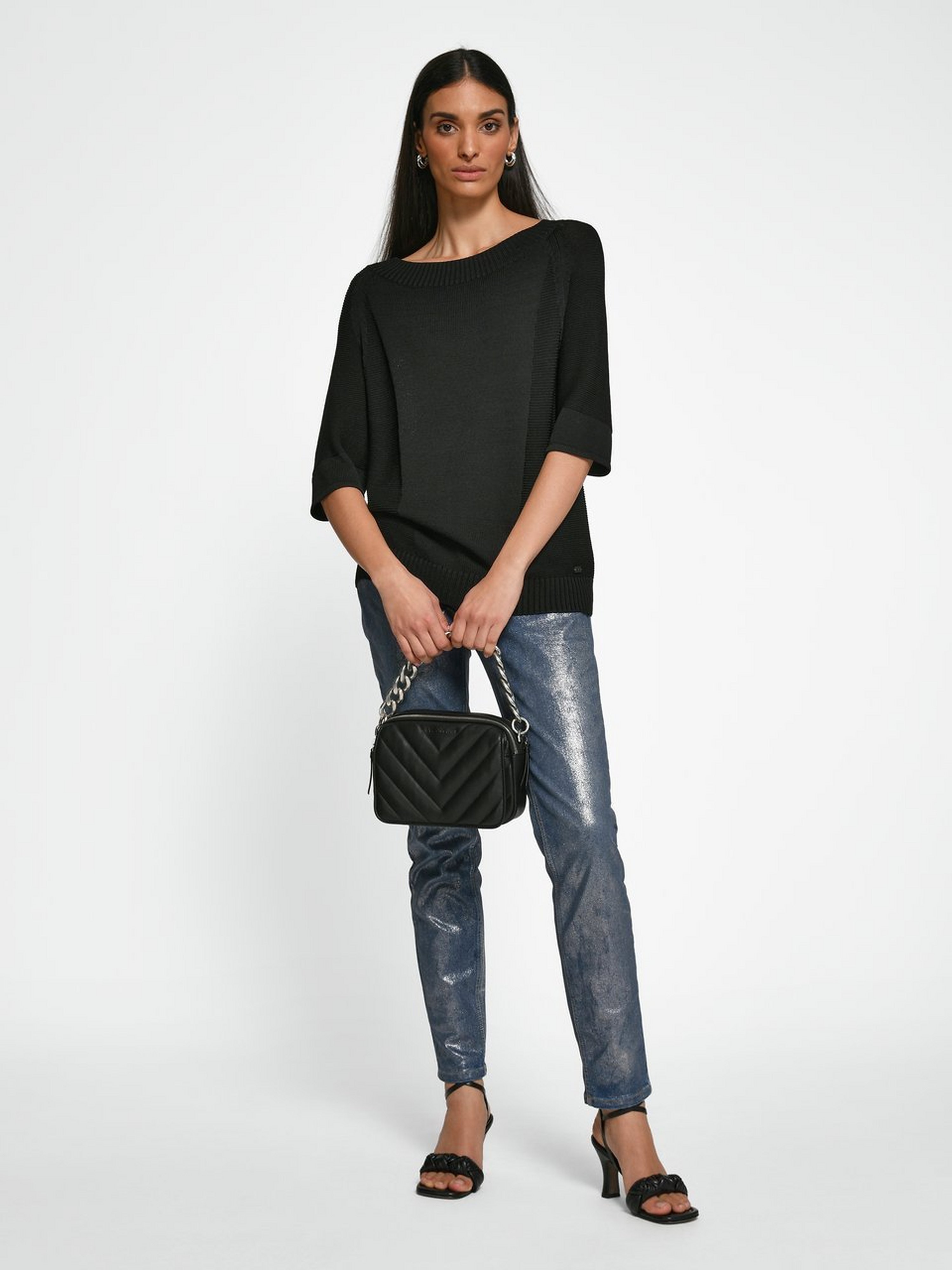 Pullover mit 3/4-Raglanarm