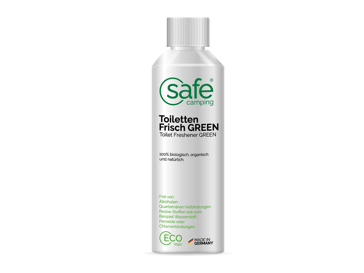 SAFE CAMPING toiletvloeistof GREEN - 250 ml