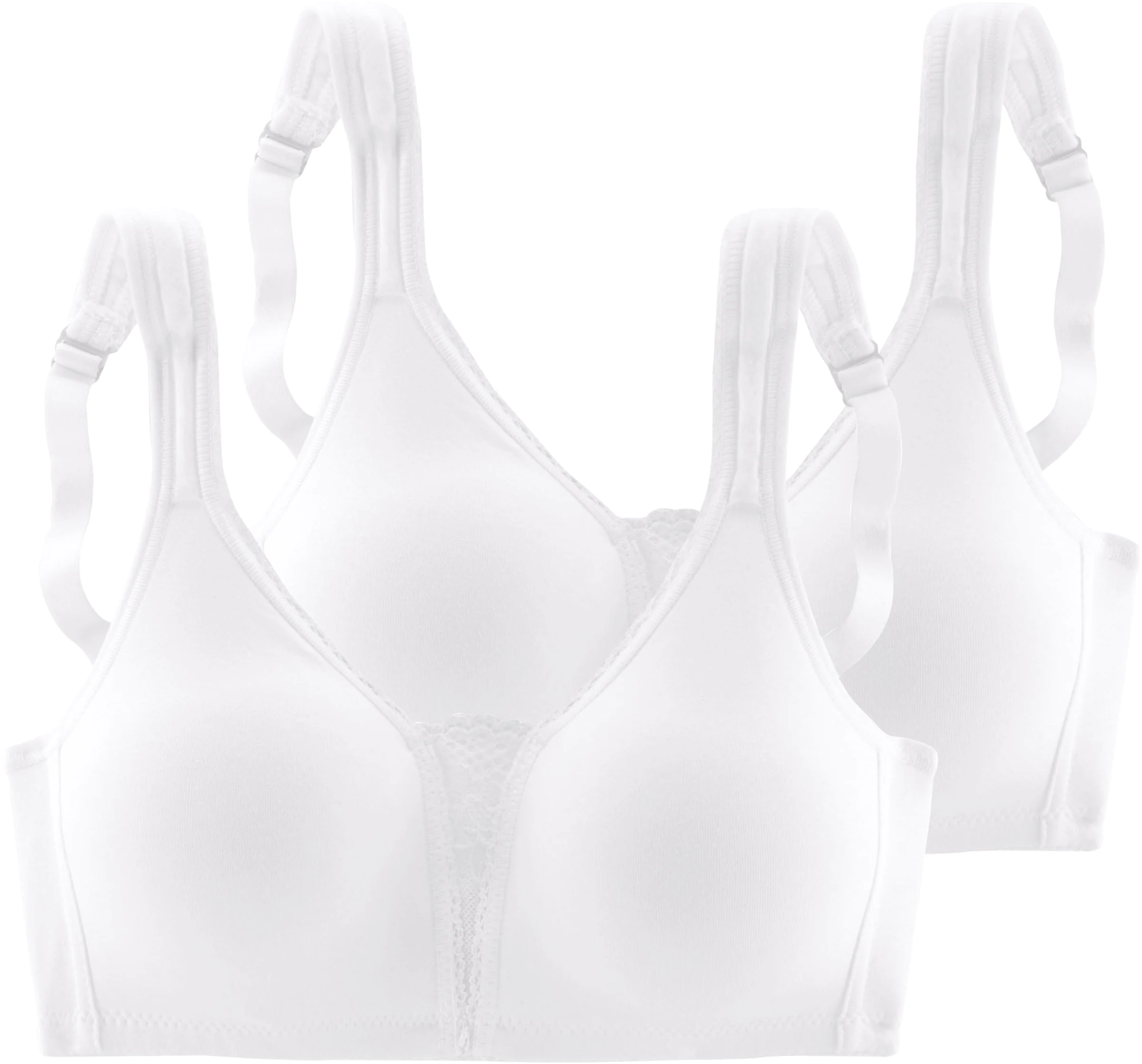 petite fleur Soft-BH in 2xweiß