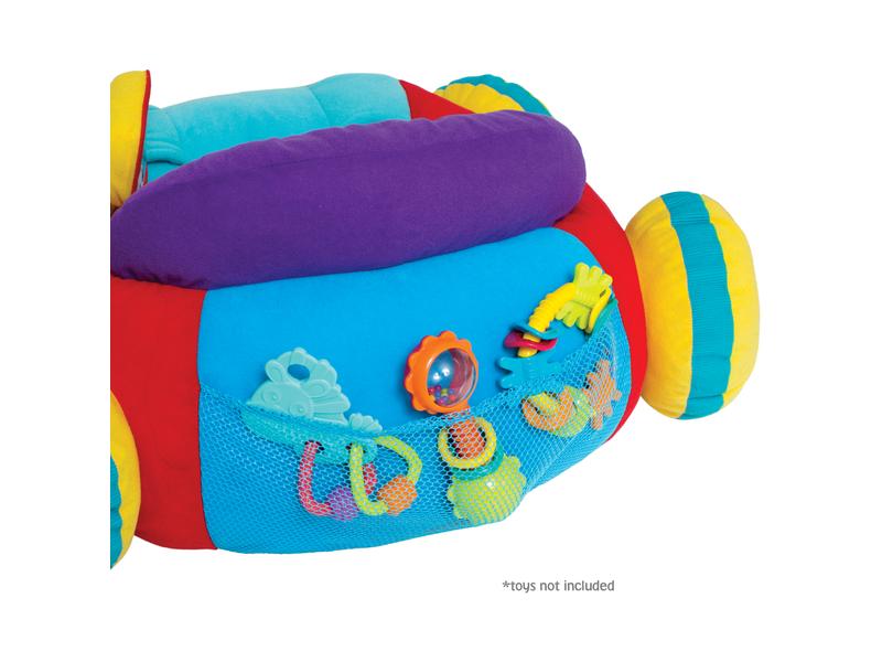 Playgro Plüschauto mit Musik und Lichteffekten Plüschiges Auto für Kleinkinder