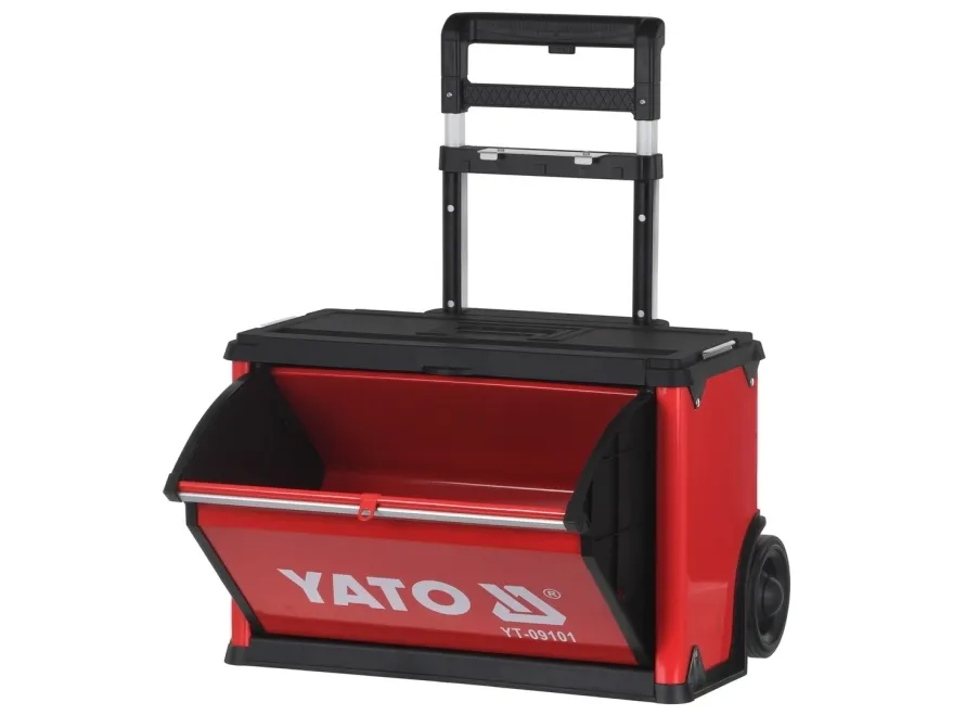 Yato YT-09101, Værktøjskiste, Metal, Sort, Rød, 45 kg, 520 mm, 320 mm