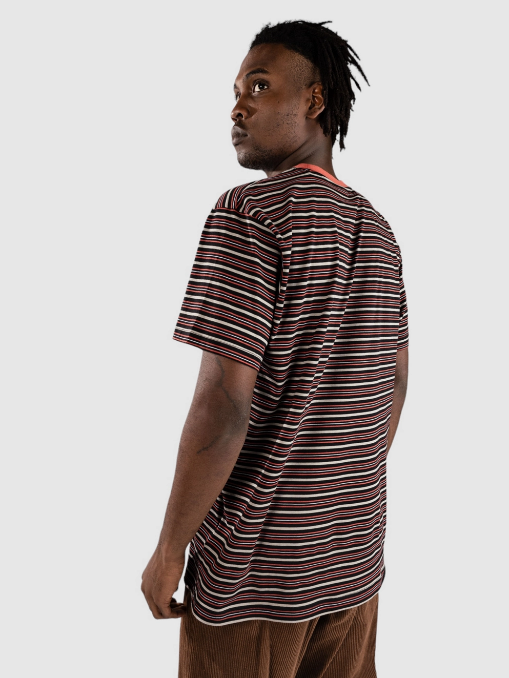 Santa Cruz Mini Hand Stripe T-Shirt black stone stripe
