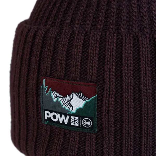 Bonnet ski BUFF BEANIE RUTGER POW SHADOW PURPLE