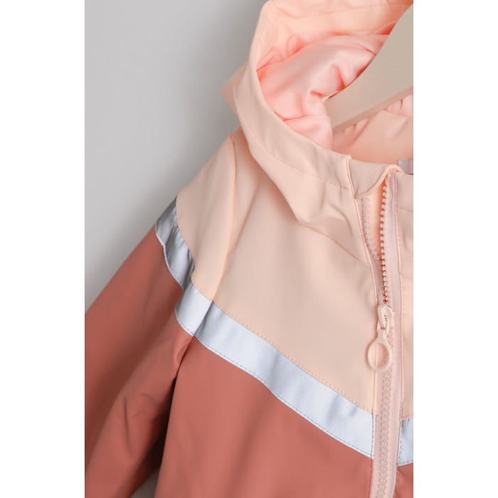 Veritas-Kids waterafstotende jas colour block