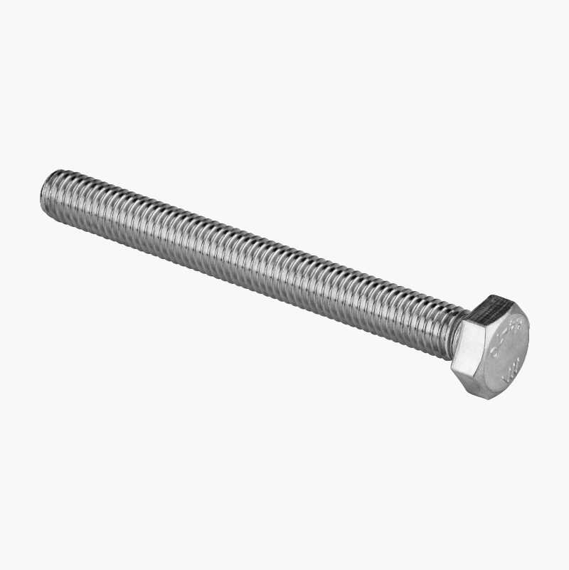 Sekskantskrue M6 x 20 mm, A4, 25 stk.