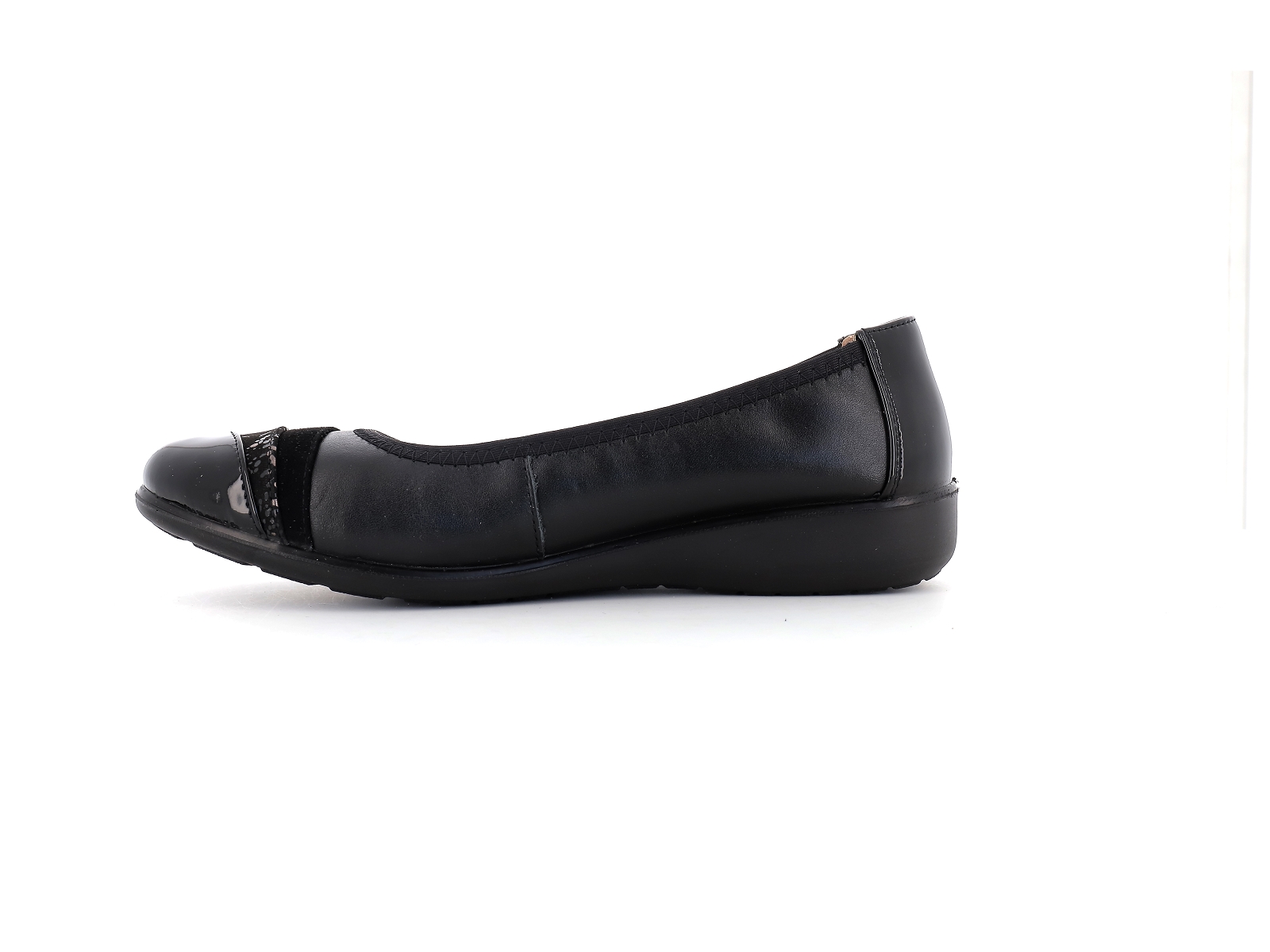 Inea-FABLE Cuir Noir Argent