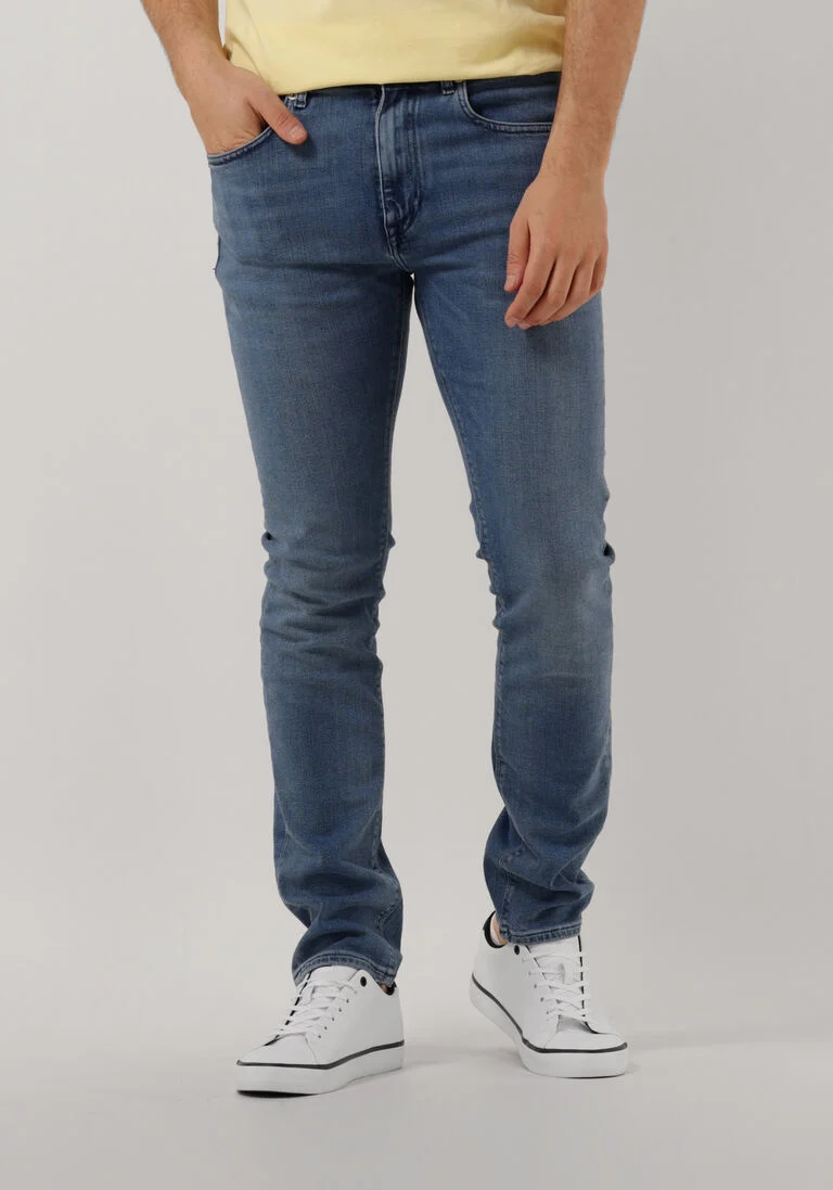 TOMMY HILFIGER blauwe tommy hilfiger slim fit jeans slim bleecker pstr
