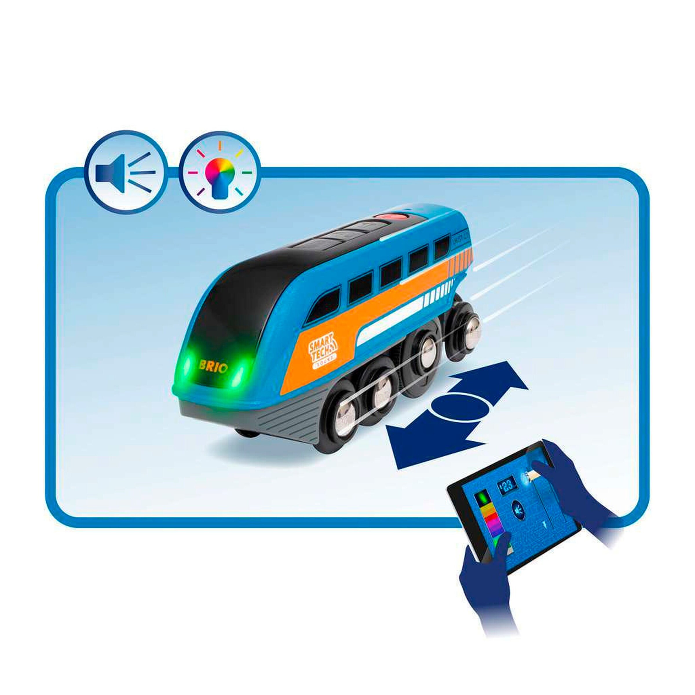 BRIO Action Tunnel Reisezug Set