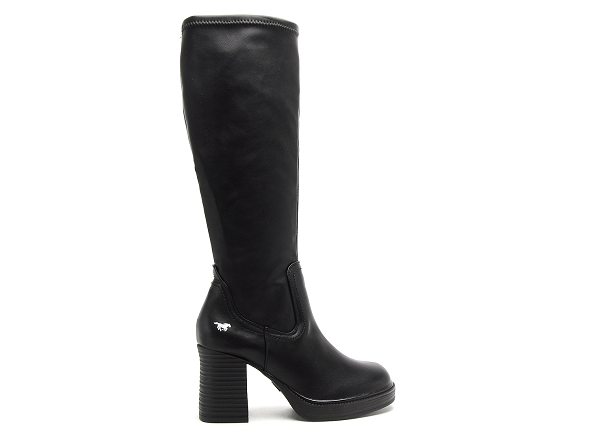 Mustang bottes talons femme 1474501 noir