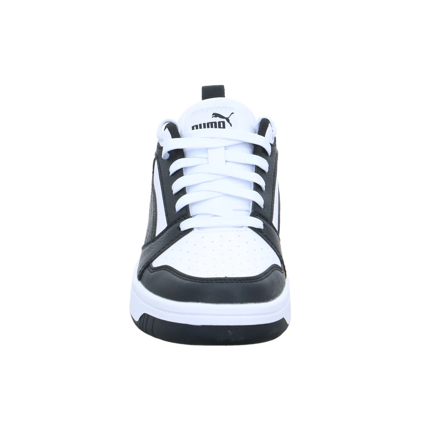 PUMA Kinder Sportschuh Weiss Lederimitat