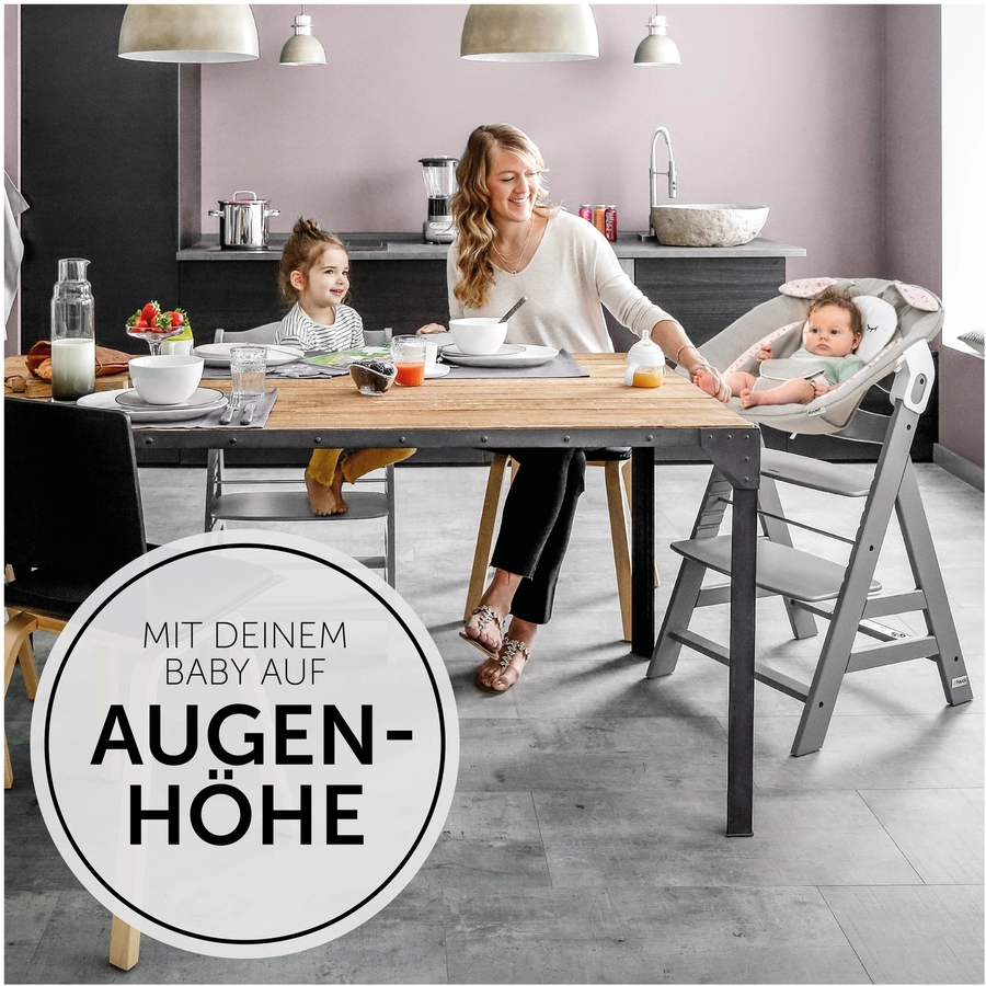 Hauck Babyaufsatz Alpha Bouncer 2in1 Bambi Rose