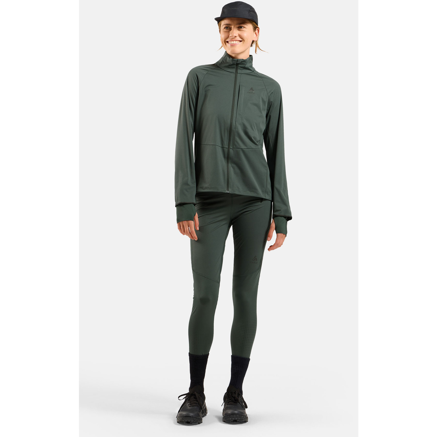 Odlo Zeroweight Warm Reflective Legging Dames