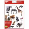 Gommettes apli agipa les animaux de la savane pochette 12f