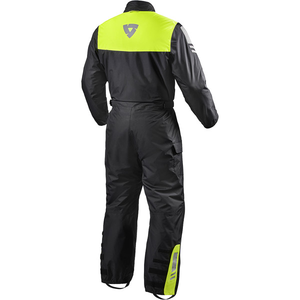 Rev'it - Combinaison pluie Pacific 3 H2O Noir / Jaune
