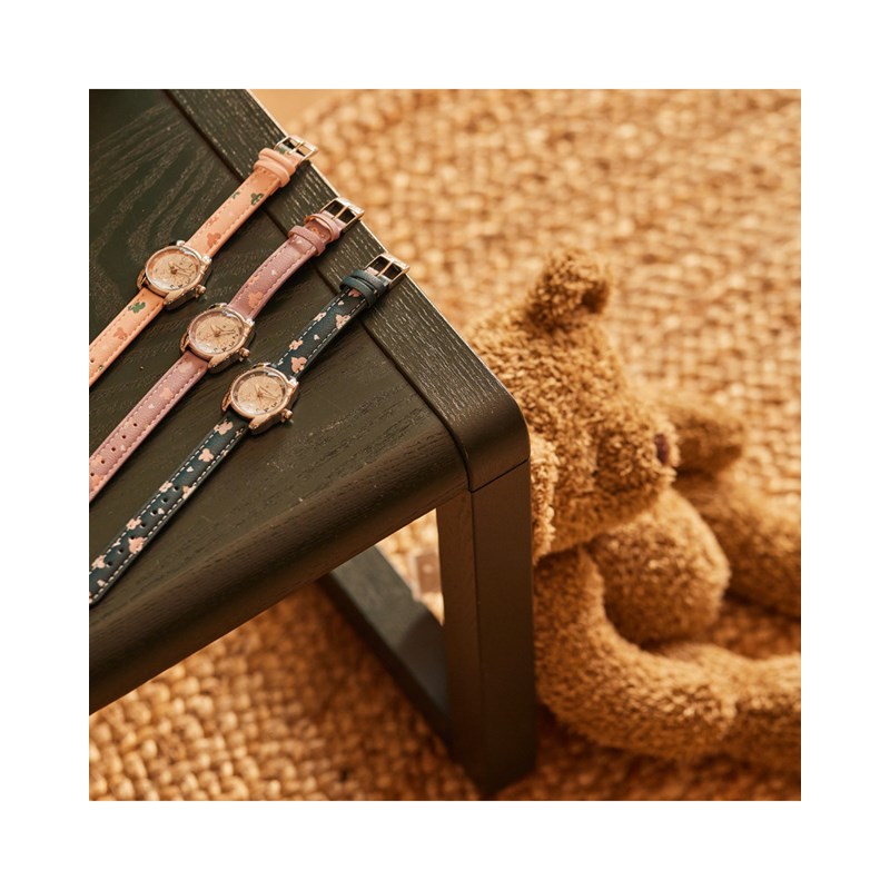 Montre fille analogique Lulu Castagnette - Bracelet cuir - Petite Lulu Land & Sea
