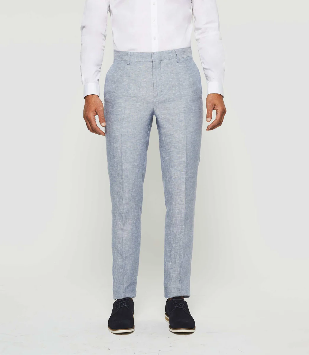 Pantalon ville bleu ciel 